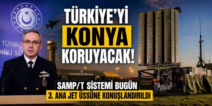 NATO’nun hava savunma sistemi bugün Konya’da göreve başladı