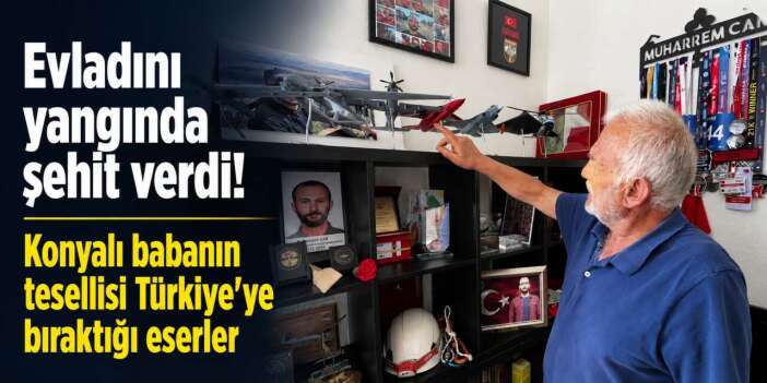 Şehit oğlunun hatıralarıyla yaşıyor! Konyalı babanın buruk Babalar Günü