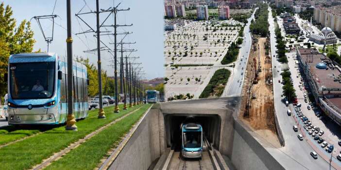 Konya’da dev ulaşım hamlesi! Tramvay yer altına iniyor