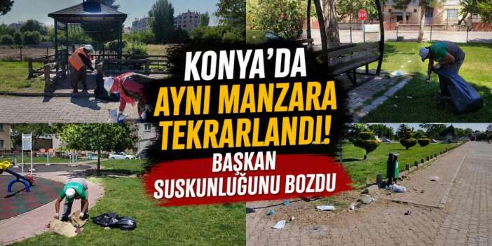 Konya’nın gözdesi ilçede çöp isyanı