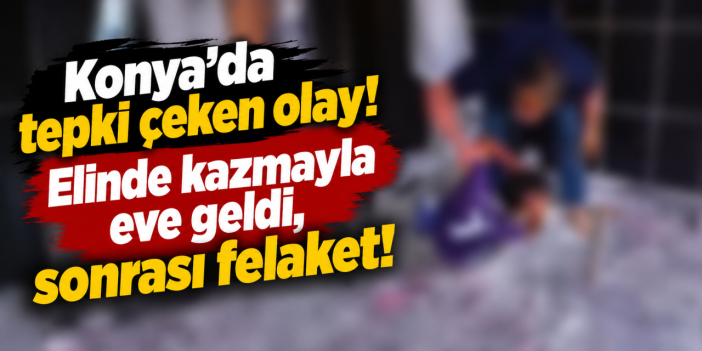 Konya’yı ayağa kaldıracak 6 saniyelik görüntü! Savunmasız çocuğa bunları yaptı