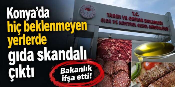 Konya yine ifşa listesinde! Adana kebapta bu çıktı