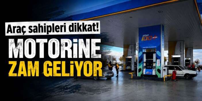 Motorine bu gece zam geliyor! Konya’da tabela yeniden değişecek