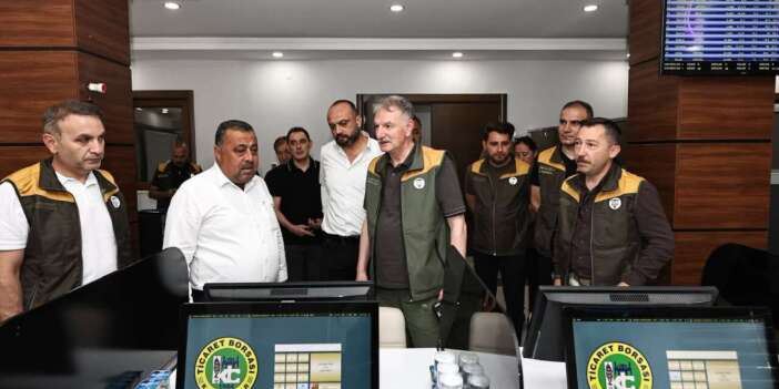 TMO Genel Müdürü Ahmet Güldal Konya’nın tarım başkenti ilçesinde