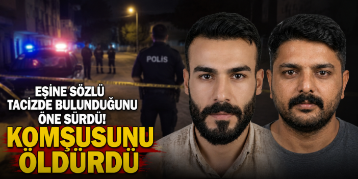 Karısına göz kırptığı iddiasıyla komşusunu öldürdü