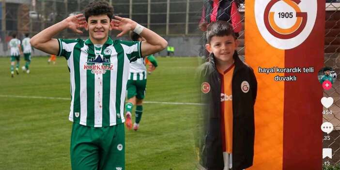 Konyasporlu futbolcunun yaptığı paylaşım başını yaktı! İlişiği kesildi