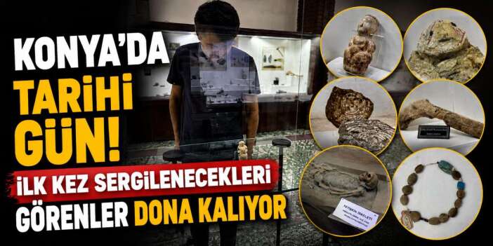 Konya’nın 9 bin yıllık sırları gün yüzüne çıktı! Paha biçilemeyenler de var