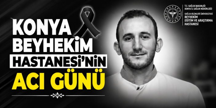 Konya sağlık camiasını yasa boğan vefat! Seyit Ahmet Topallar toprağa verildi