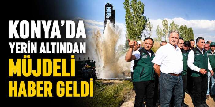 Konya’da topraktan bereket fışkırdı! 17 atış tam isabet