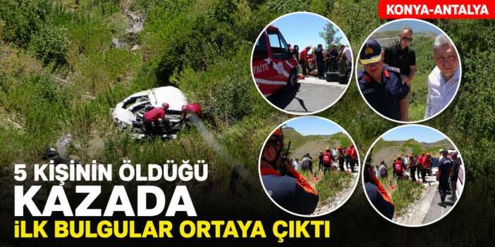 Konya yolunda 5 cana mal olan kaza nasıl oldu? Vali ilk bulguları açıkladı