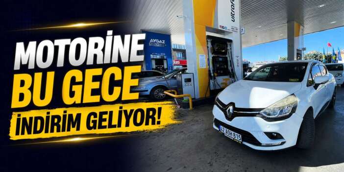Motorine büyük indirim geliyor! Pompa fiyatlarına yansıyacak mı?