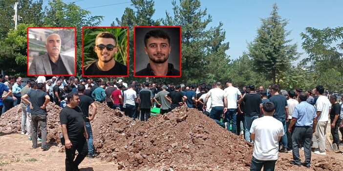 Aynı aileye 3 acı birden! Öldürüldükleri yere gömüldüler