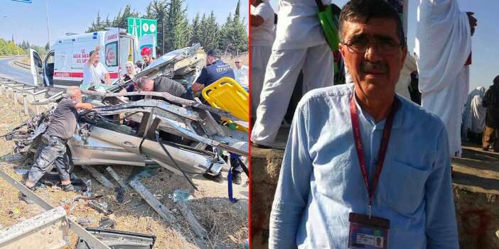 Bariyerlere çarpan otomobil hurdaya döndü! Belediye başkanının amcası öldü