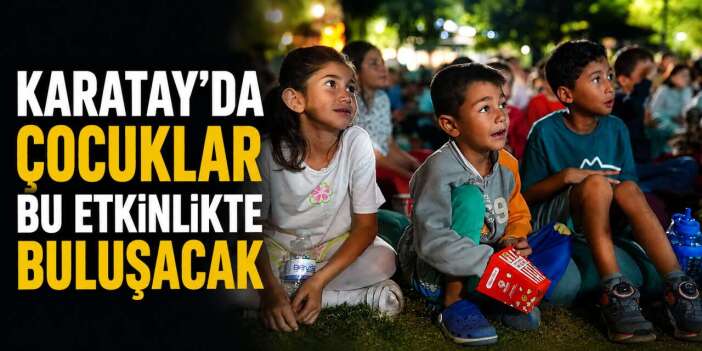 Konya’da çocuklara yaz sürprizi! Üstelik ikram da var