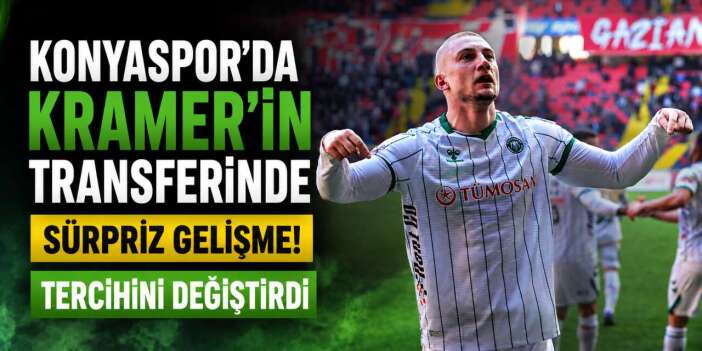 Konyaspor’da Blaz Kramer gelişmesi! Antalyaspor ile anlaşmıştı, tercihi değişti