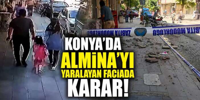 Konya’da 7 yaşındaki Almina’nın hayatını değiştiren beton faciası! Belediye milyonlar ödeyecek