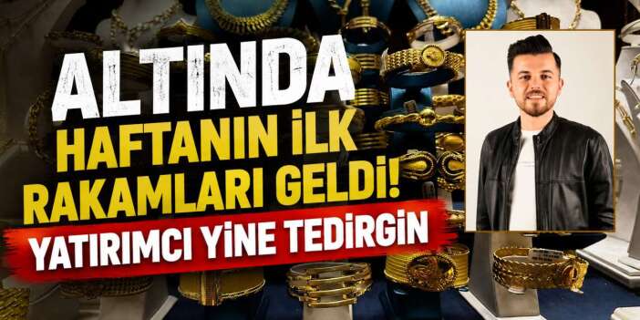 Altın yatırımcısı yeni haftaya dikkat! Baskı arttı, rakamlar değişti
