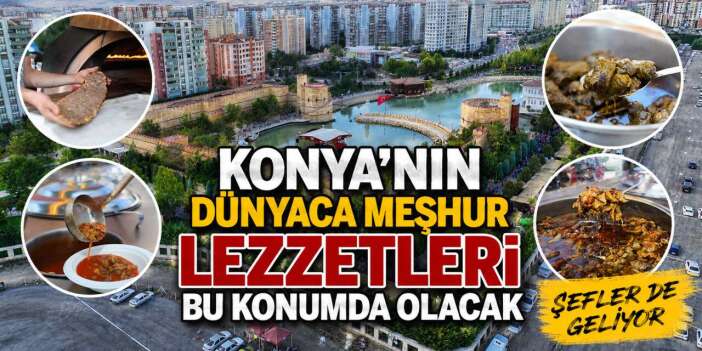 Konya’da 4 gün lezzet şöleni var! GastroFest 2026 başlıyor