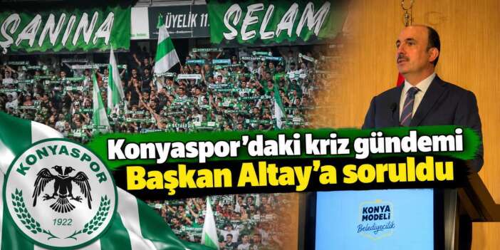 Konyaspor’da gündem 4 mağlubiyet ve icra! Başkan Altay yorumladı