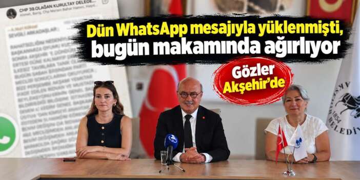 O mesajı çabuk unuttular! İstifa sonrası Konya Akşehir’de dikkat çeken buluşma