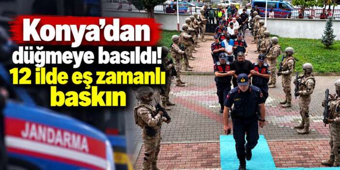 Yasa dışı bahis ağına Konya merkezli büyük operasyon! 22 isim adliyede