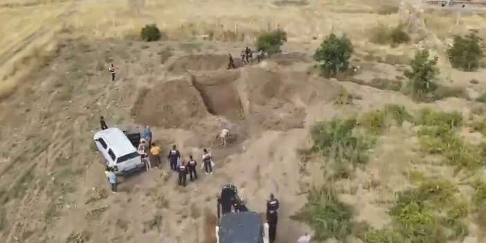 Kemik parçaları ve 3 bilezik bulundu! Ağabey ve yenge tutuklandı
