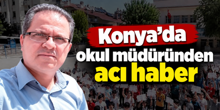 Konya eğitim camiasının acı kaybı! Okul Müdürü Yusuf Karadağ hayatını kaybetti
