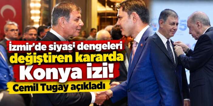 Cemil Tugay’ın AK Parti’ye geçişinde Konya detayı çıktı