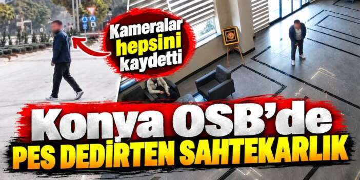 Yer Konya! İçeride topallayarak para topladı, dışarıda koşar adım yürüdü