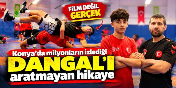 Konya’da Dangal filmi gerçek oldu! Altın son 3 saniyede geldi