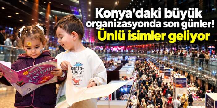 Konya Kitap Günleri'nde son 3 gün! Başkan Altay'dan yeni çağrı geldi