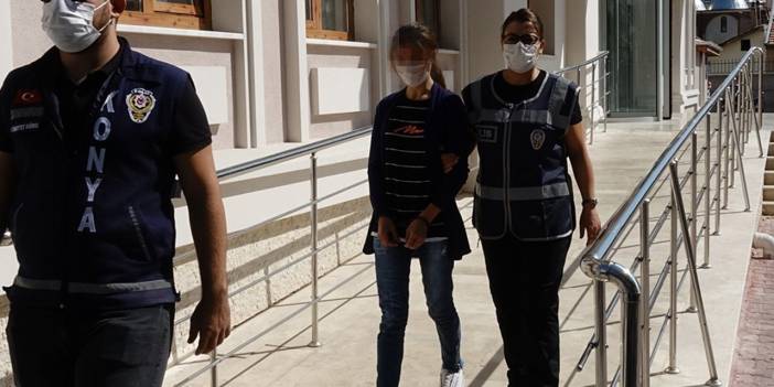 Konya'da cinayet şüphelisi genç kadın 'Neden öldürdünüz' sorusuna böyle cevap verdi