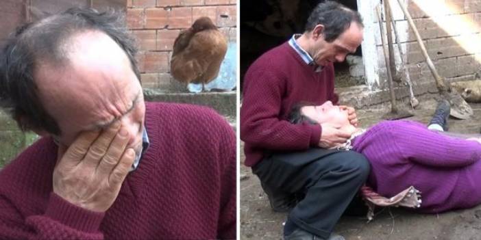 Geçim kaynaklarını kaybetmenin üzüntüsüne dayanamadı! Olduğu yere yığıldı