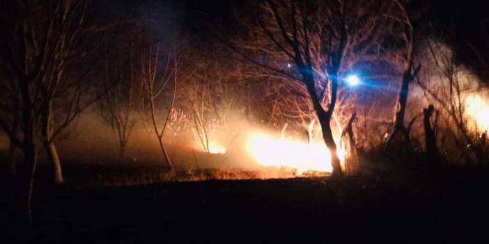 Konya’da fırtına nedeniyle 4 ayrı noktada yangın çıktı