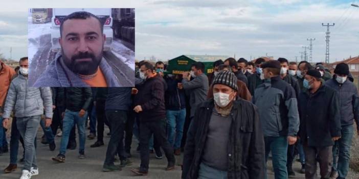ÖZEL I Konyalı TIR şoförüne acı veda! “Hatalı sollama” kavgasında öldürülen Sinan Sarıkaya toprağa verildi