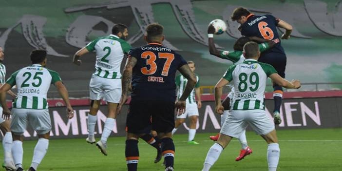 Konyaspor - Başakşehir istatistikleri: Başakşehir üstün