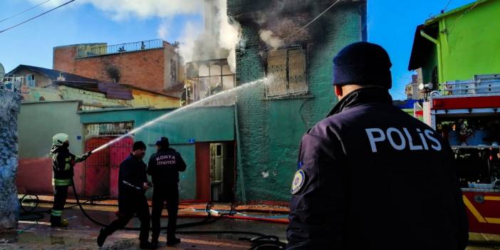 Konya’daki yangın faciasında annesini kaybeden minik Okay'ın ilk sözü yürek dağladı
