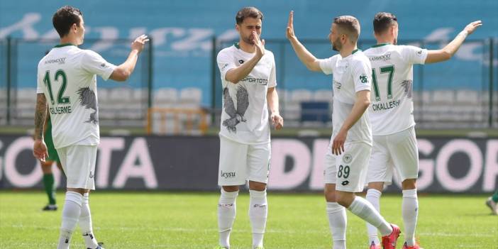 Konyaspor 3 puan hasretine son verdi