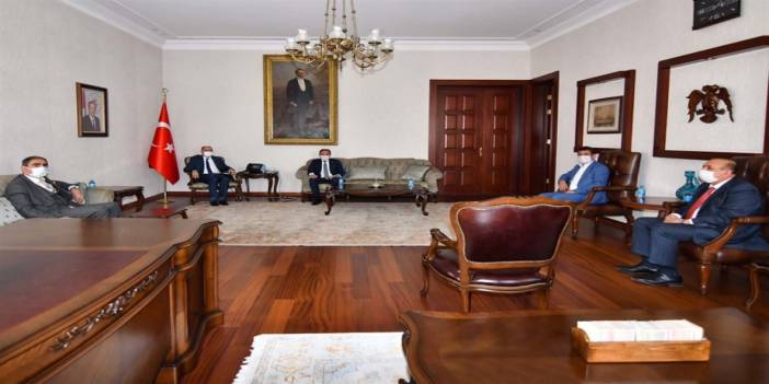 Kısıtlamalardan etkilenen Konya esnafının sorunları masaya yatırıldı