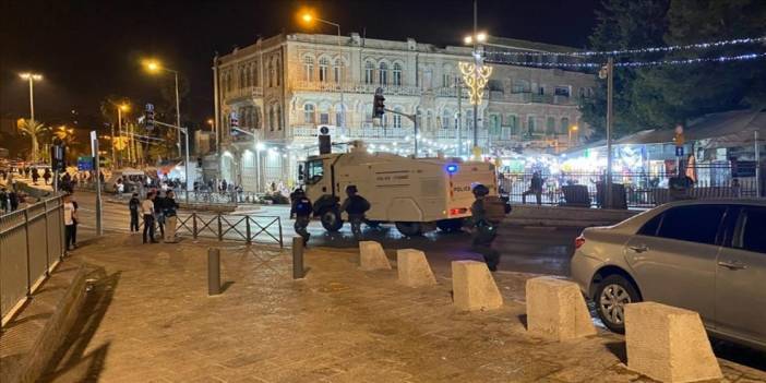 İşgalci İsrail güçleri Kudüs’te 105 Filistinli'yi yaraladı