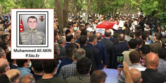 Konya şehidini sonsuzluğa uğurladı