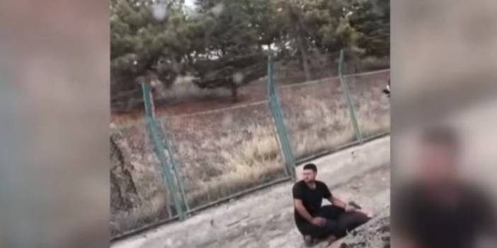 Polatlı'daki Topçu ve Füze Okulu Komutanlığında yangın çıkarmaya çalışan kişi yakalandı