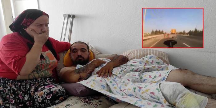 Kamyon şoförünü uyardı, az daha ölüyordu