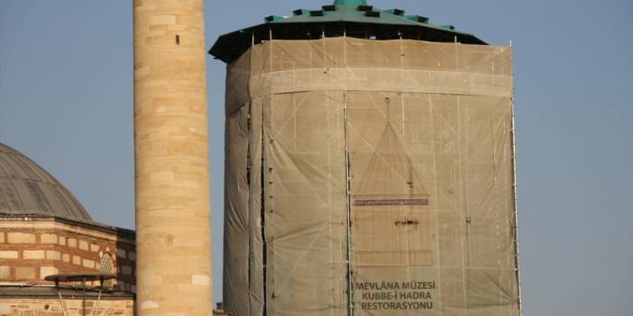 Mevlana Müzesi'ndeki Yeşil Kubbe'nin restorasyonu ne zaman tamamlanacak? Tarih verildi