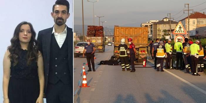 Kahreden haber! 3 saat önce evlenen genç çift feci kazada hayatını kaybetti