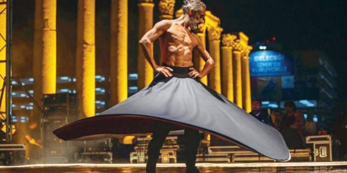 Yine CHP yine rezalet! Yarı çıplak sözde semazen, neyle dans etti