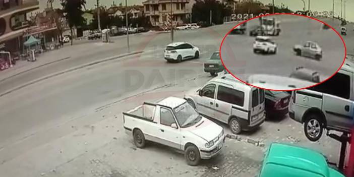 Göz göre göre o kuralı ihlal etti, kaza kaçınılmaz oldu