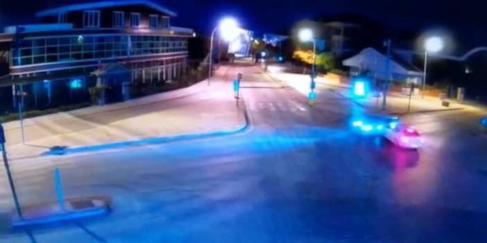 Konya’da 2 genç kızın öldüğü kaza anı kamerada! Kavşağa böyle girmiş