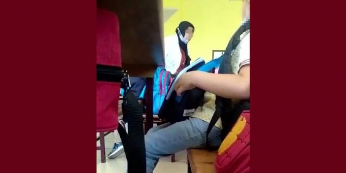 Konya’da birinci sınıf öğrencisi annesini istedi, öğretmen böyle azarladı