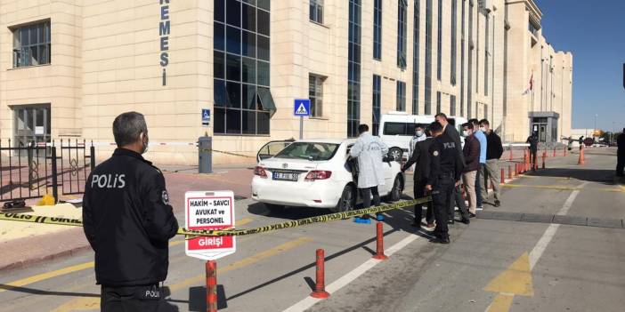 Son Dakika: Konya Adliyesi önünde avukata silahlı saldırı! Aracında vuruldu